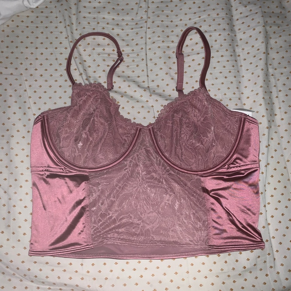 Pink Gilly Hicks corset top